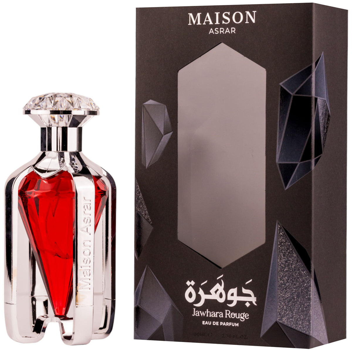 Maison Asrar Jawahara Rouge 80ml - Apa de Parfum Unisex