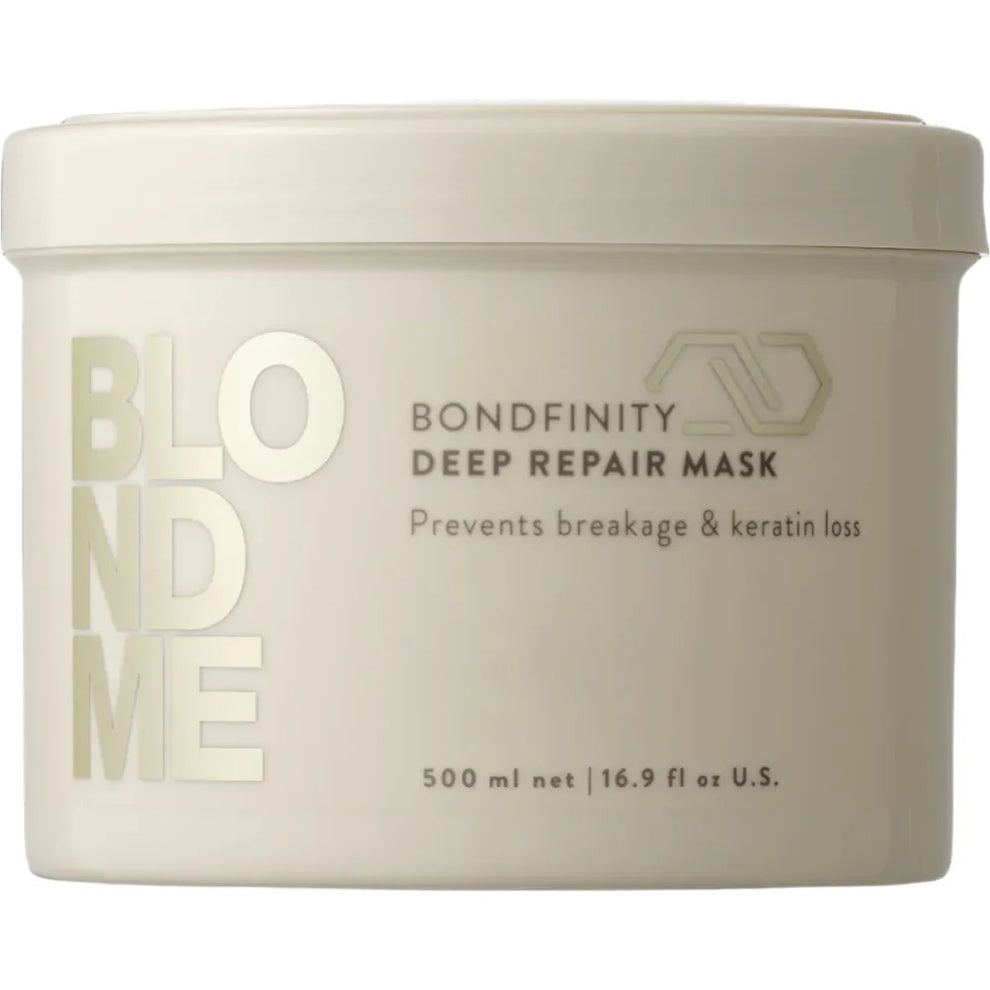 Schwarzkopf BLONDME Bondfinity Deep Repair 500ml - Masca Reparatoare Pentru Par Blond