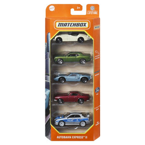 Matchbox Set 5 Masinute Metalice Autobahn Express Ii