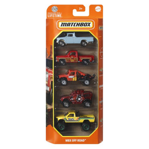 Matchbox Set 5 Masinute Metalice Mbx Off Road