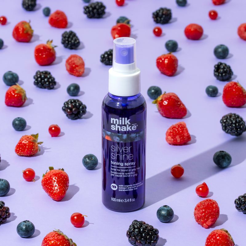 MilkShake Silver Shine Toning Spray100ml  - Spray Pentru Par Blond
