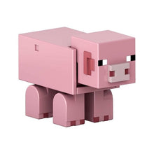 Încarcă imaginea în Galerie, Minecraft Craft A Block Figurina Pig 8Cm
