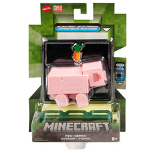 Încarcă imaginea în Galerie, Minecraft Craft A Block Figurina Pig 8Cm
