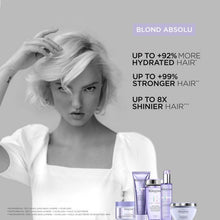 Încarcă imaginea în Galerie, Set Kerastase Blond Absolu - Sampon Ultra-Violet 250ml Balsam 250ml si Masca 200ml
