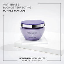 Încarcă imaginea în Galerie, Set Kerastase Blond Absolu - Sampon Ultra-Violet 250ml Balsam 250ml Masca 200ml si Ser 150ml
