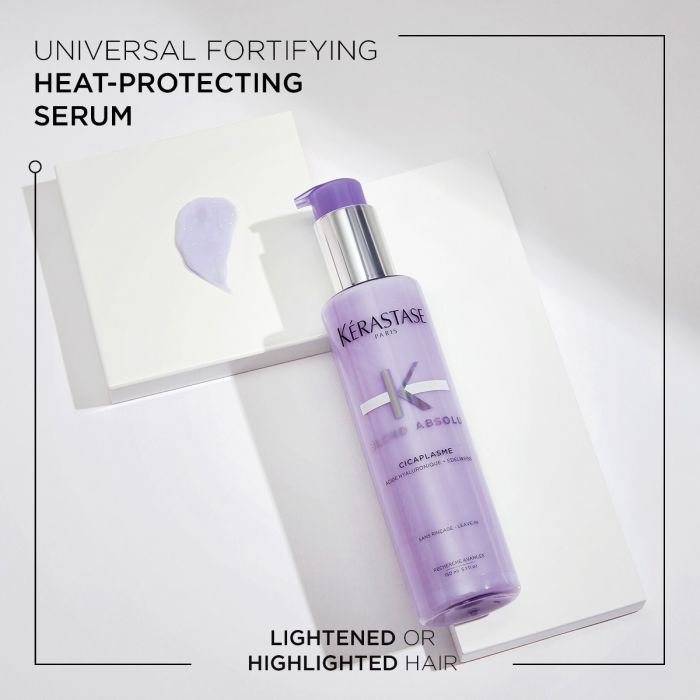 Set Kerastase Blond Absolu - Bain Lumiere 250ml Balsam 250ml Masca 200ml si Ser 150ml - Beauty Lounge