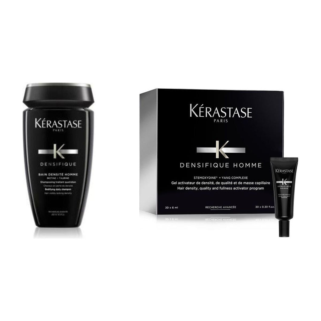 Set Kerastase Densifique Homme Sampon 250ml si Tratament 30*6ml