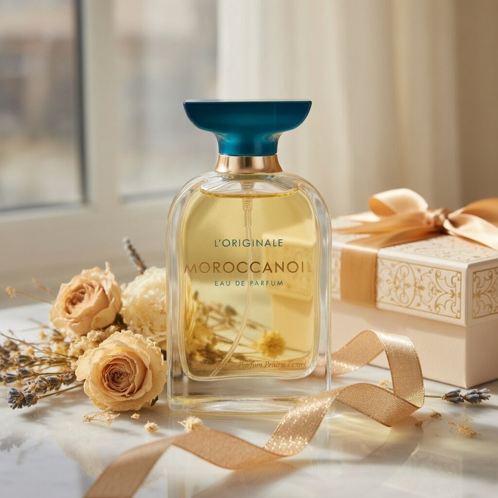 Moroccanoil L'Originale Apa de Parfum Femei 60ml - Parfum Oriental Floral cu Mosc si Santal