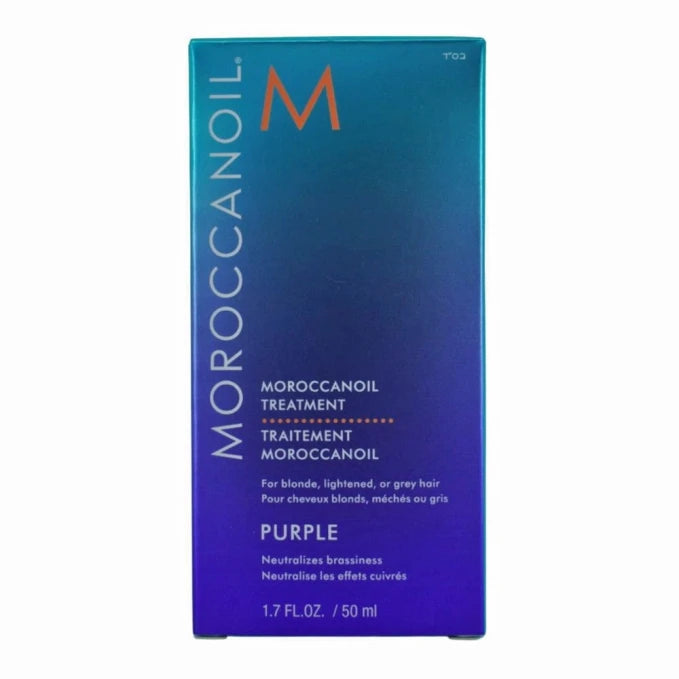 Moroccanoil Purple Oli Treatment 50ml - Tratament Pentru Par Blond - Beauty Lounge