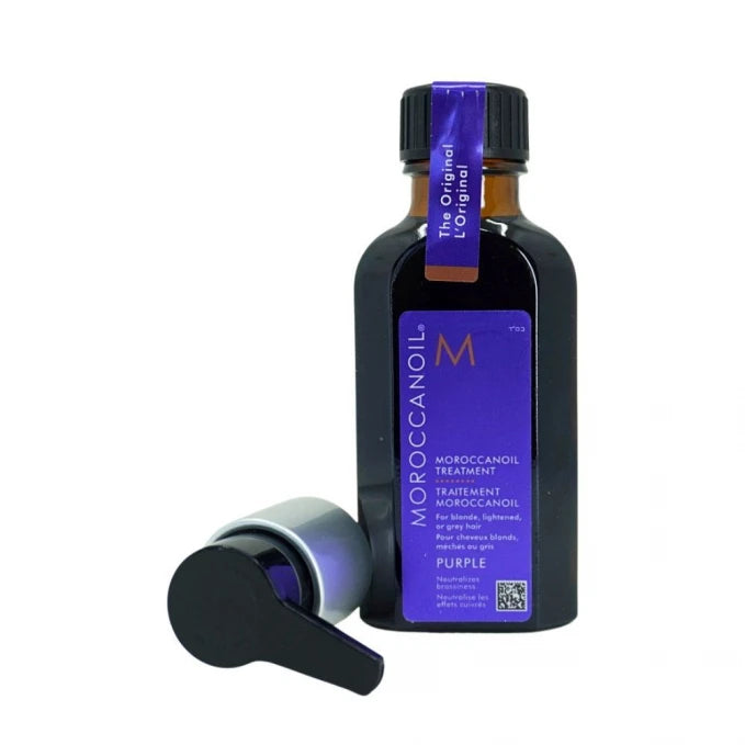 Moroccanoil Purple Oli Treatment 50ml - Tratament Pentru Par Blond - Beauty Lounge