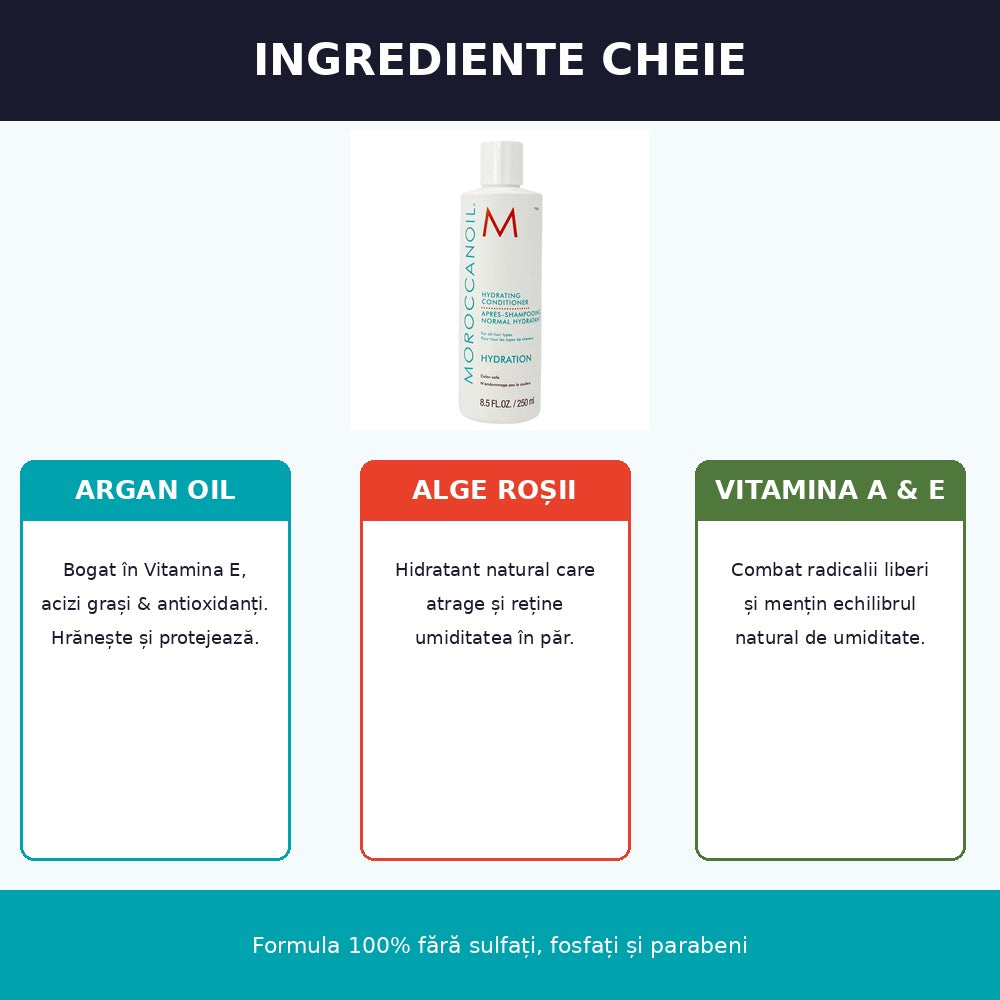 Moroccanoil Hydrating Conditioner 250ml - Balsam Hidratant - Beauty Lounge