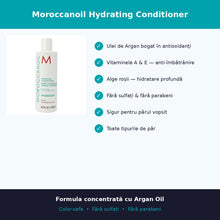 Încarcă imaginea în Galerie, Moroccanoil Hydrating Conditioner 250ml - Balsam Hidratant - Beauty Lounge

