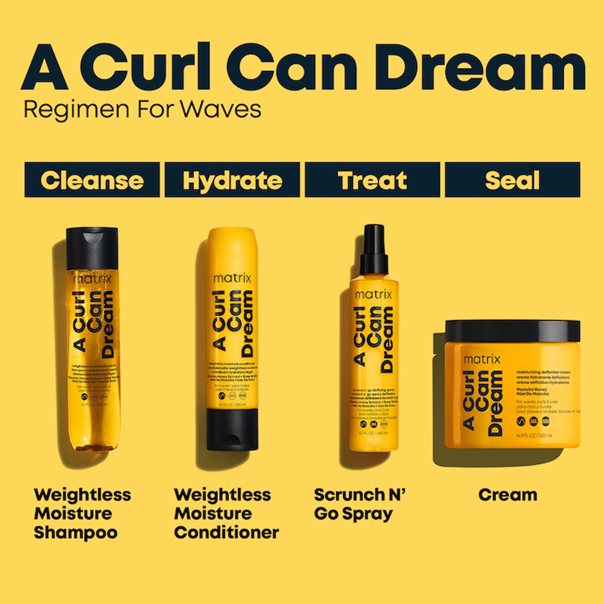 Matrix A Curl Can Dream Shampoo - Sampon Hidratant Pentru Par Cret 1000ml N - Beauty Lounge