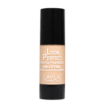 Încarcă imaginea în Galerie, Layla Cosmetics Look Perfect Foundation No 3 - Fond de Ten cu Efect de Lifting
