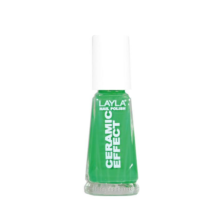 Layla Cosmetics Nail Polish Ceramic Effect N.116 Funky Giada - Lac de Unghii Clasic - Beauty Lounge