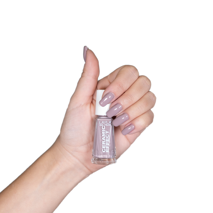 Layla Cosmetics Nail Polish Ceramic Effect Quiet N.118 Mellow - Lac de Unghii Clasic - Beauty Lounge