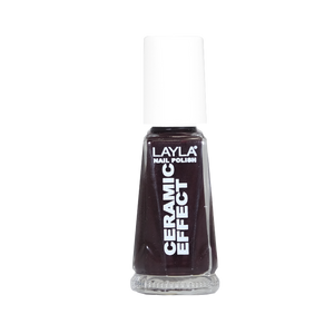 Layla Cosmetics Nail Polish Ceramic Effect N.15 Cabernet - Lac de Unghii Clasic