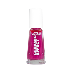 Layla Cosmetics Nail Polish Ceramic Effect N.22 Tuscany Grapes - Lac de Unghii Clasic