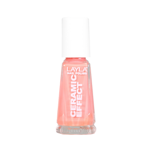 Layla Cosmetics Nail Polish Ceramic Effect N.85 Juicy Melon - Lac de Unghii Clasic