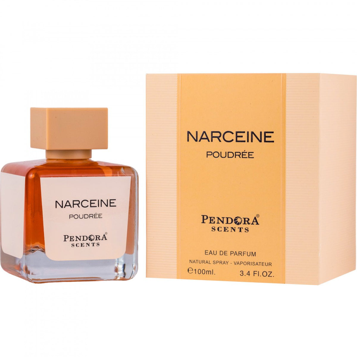 Paris Corner Pendora Scents Narceine Poudree 100ml - Apa de Parfum Pentru Femei