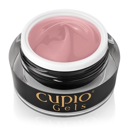 Cupio No Filing Builder Gel Rose Cloud - Gel de Constructie Pentru Unghii 15ml