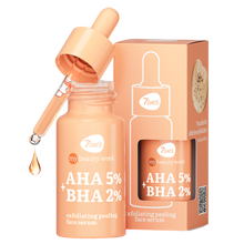 Încarcă imaginea în Galerie, 7DAYS Ser Facial My Beauty Week AHA 5% + BHA 2% Exfoliant 20ml
