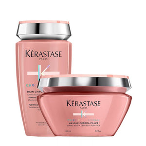 Set Kerastase Chroma Absolu - Sampon Bain Chroma 250ml si Masca 200ml