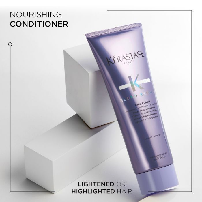 Set Kerastase Blond Absolu - Sampon Ultra-Violet 250ml Balsam 250ml si Masca 200ml - Beauty Lounge