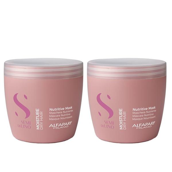 Set 2 x Alfaparf Milano Semi Di Lino Moisture Nutritive Mask - Beauty Lounge
