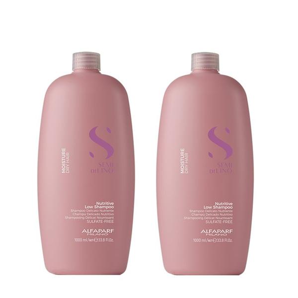 Set 2 x Alfaparf Milano Moisture Nutritive Low Shampoo - Sampon Hidratant 1000ml