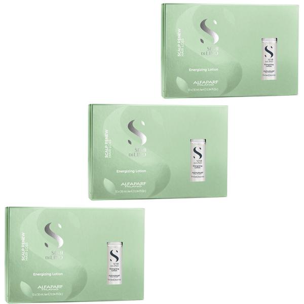Set 3 x Alfaparf Scalp Renew Energizing Lotion - Lotiune Energizanta 12 x 10ml - Beauty Lounge