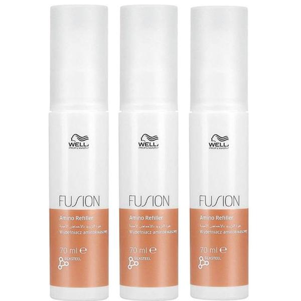 Set Wella Professionals 3 x Care Fusion - Tratament Reparare Intensiva 70ml