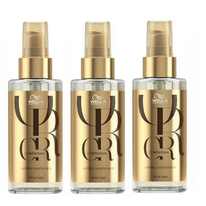 Set Wella Professionals 3 x Oil Reflections - Ulei Pentru Netezire si Stralucire 100ml