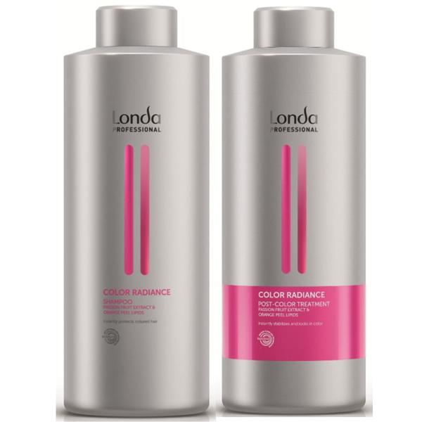 Set Londa Color Radiance Sampon 1000ml si Tratament 1000ml - Pentru Par Vopsit - Beauty Lounge