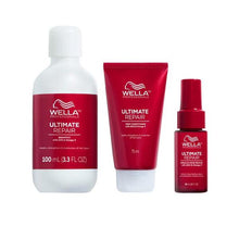 Încarcă imaginea în Galerie, Set Wella Professionals Care Ultimate Repair - Sampon 100ml Balsam 75ml si Ser 30ml
