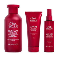 Încarcă imaginea în Galerie, Set Wella Professionals Care Ultimate Repair - Sampon 250ml Balsam 200ml si Crema 140ml
