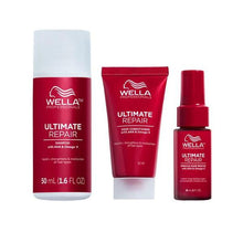 Încarcă imaginea în Galerie, Set Wella Professionals Care Ultimate Repair - Sampon 50ml Balsam 30ml si Ser 30ml
