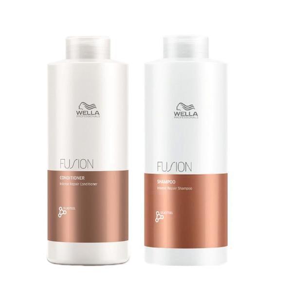 Set Wella Professionals Fusion Sampon 1000ml si Balsam 1000ml