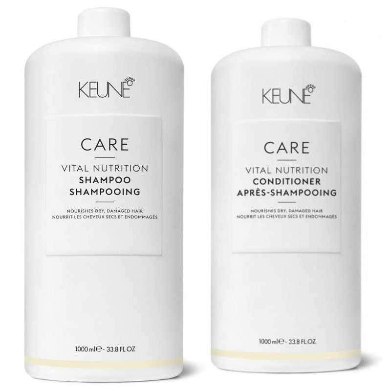 Set Keune Vital Nutrition - Sampon 1000ml si Balsam 1000ml