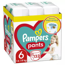 Încarcă imaginea în Galerie, Pampers Pants Stop and Protect Nr 6 14-19kg - Scutece 132buc
