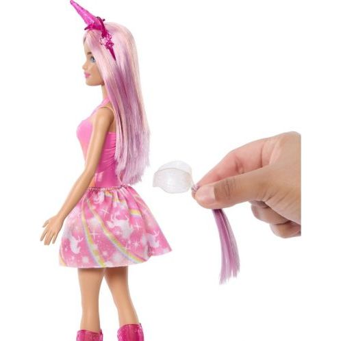 Barbie Papusa cu Accesorii Magice de Unicorn 33cm