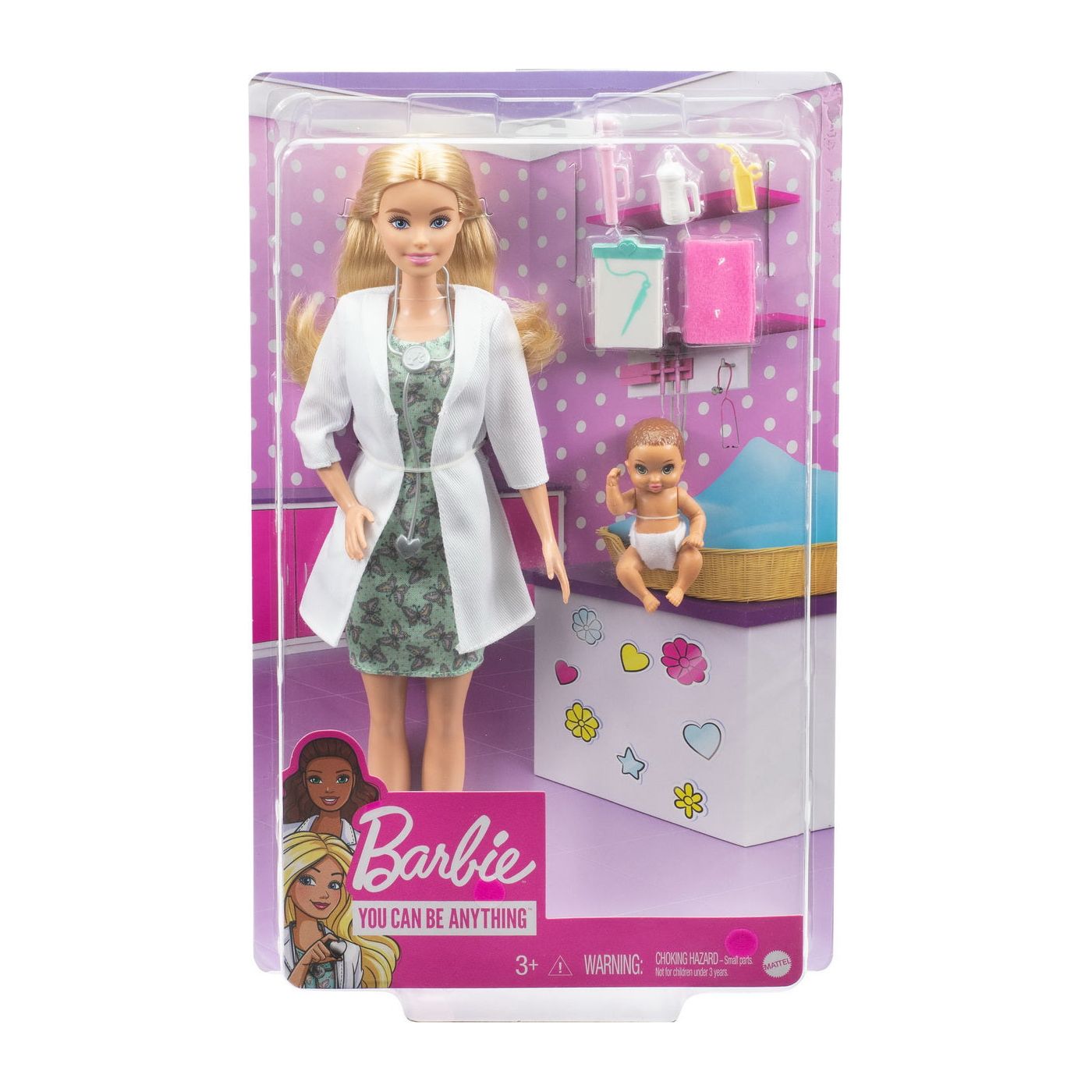 Barbie Papusa Doctor Pediatru 33cm