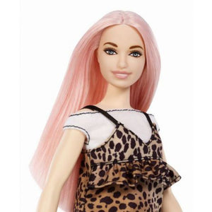 Barbie Papusa Fashionista cu Parul Roz