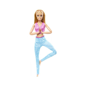 Barbie Papusa Made To Move Blonda cu Top Mov