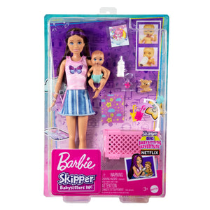 Barbie Papusa Mamica Satena cu Bebelus