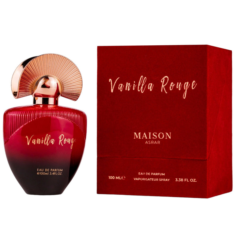 Maison Asrar Vanilla Rouge 100ml - Apa de Parfum Pentru Femei