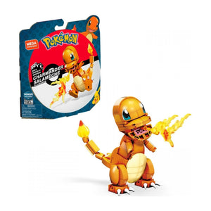 Pokemon Mega Construx Set de Constructie Charmander Salameche 180 Piese