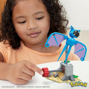 Pokemon Mega Set de Constructie Zborul de Noapte Al Zubat