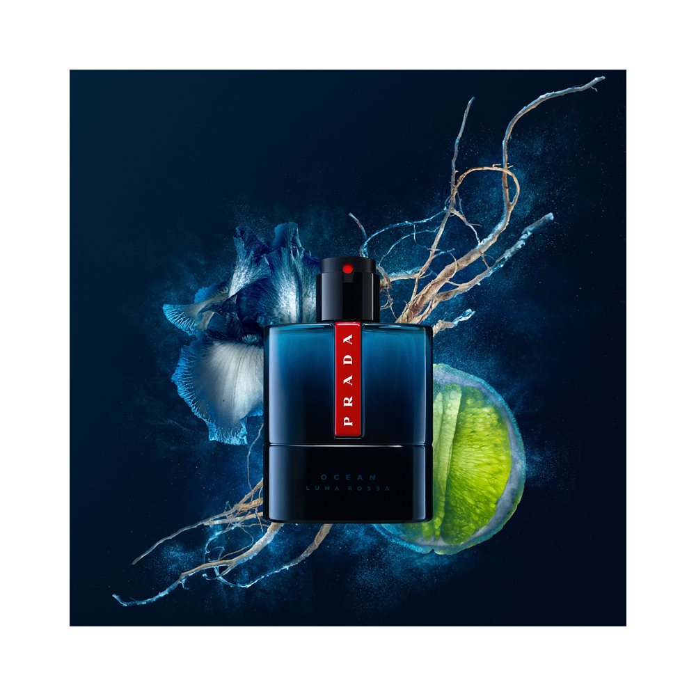 Prada Luna Rossa Ocean Eau de Toilette 50ml - Pentru Barbati Ambrat-Lemnos