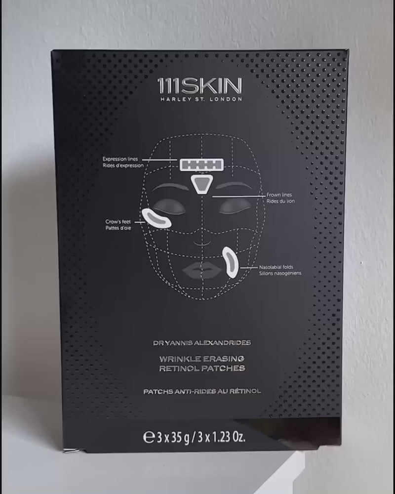 111SKIN Wrinkle Erasing Retinol Patches 3*35g - Plasturi Pentru Riduri cu Retinol